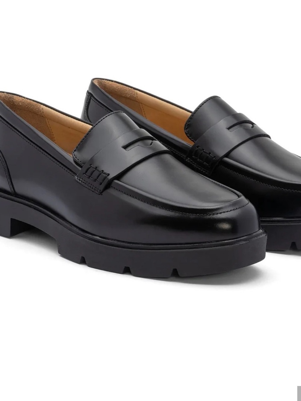 NIB Abeo Boulevard Loafer Womens Size 9 Black Leather